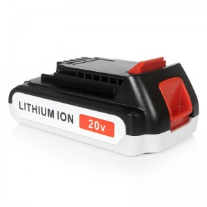 Li-Ion 1500mAh 20V Ersatz Akkus für Black \u0026 Decker LB20, LBX20, LBX4020, LB2X4020