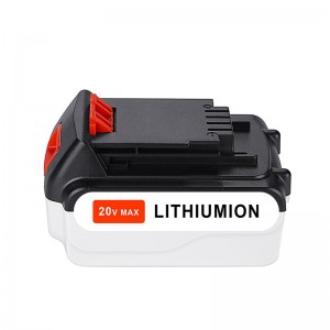 Li-Ion 20V 5000mAh Ersatzbatterien Akku-Werkzeuge für Black \u0026 Decker LB20, LBX20, LBX4020, LB2X4020